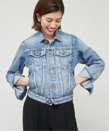 【INSCRIRE/アンスクリア】Tight Fit Denim Jacket デニムジャケット